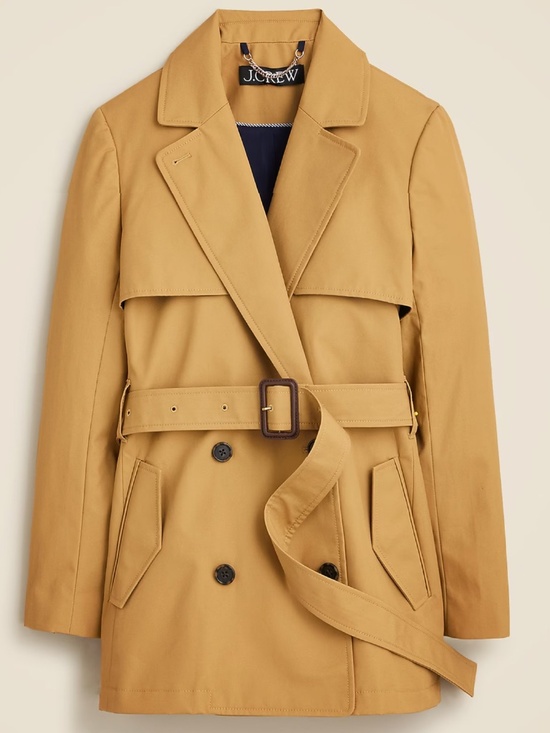 J. Crew Jackets & Blazers - J Crew Cropped Icon Trench Coat